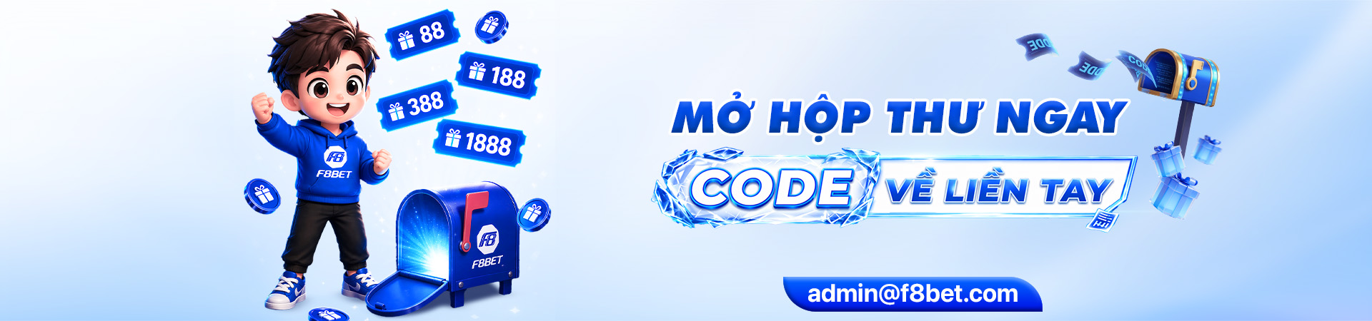 sự kiện phát code free tại f8bet casino